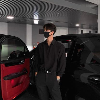 Casual Solid Color Shirt