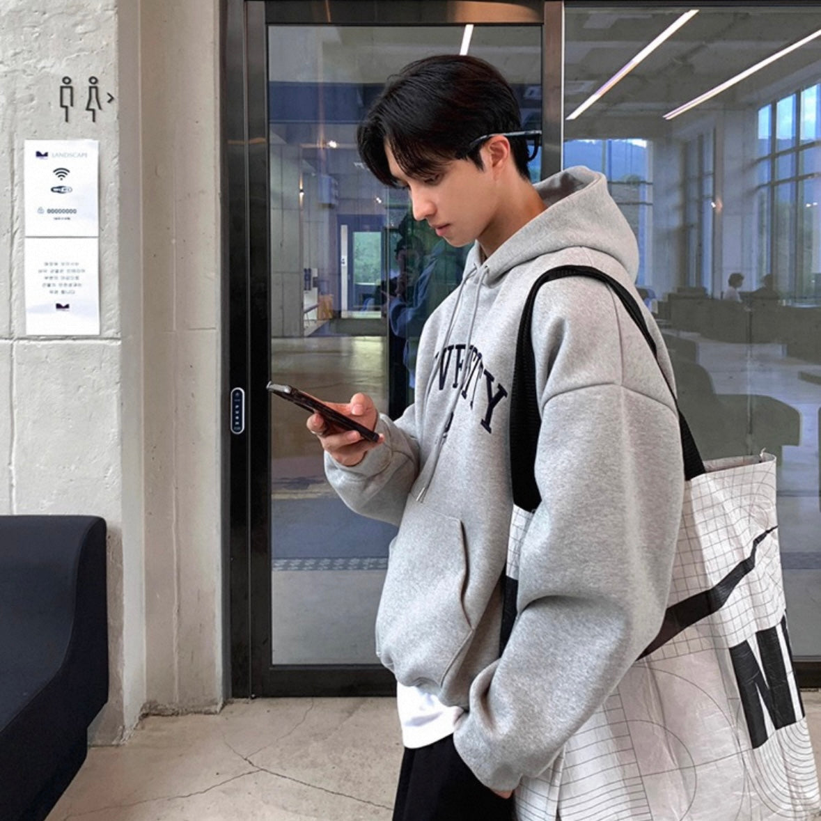 Logo Hoodie Pullover