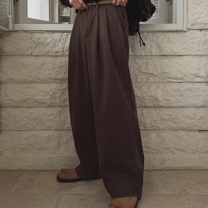 Winter Wide-Legged Commuter Pants