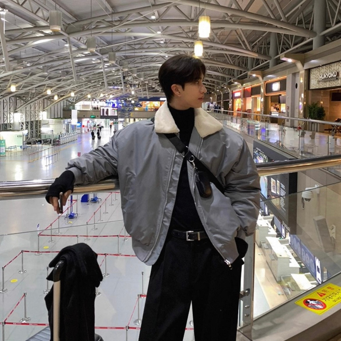 Lambswool Oversized Jacket