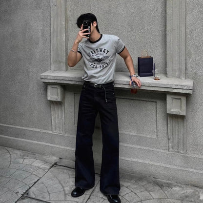 Retro Color Block T-Shirt