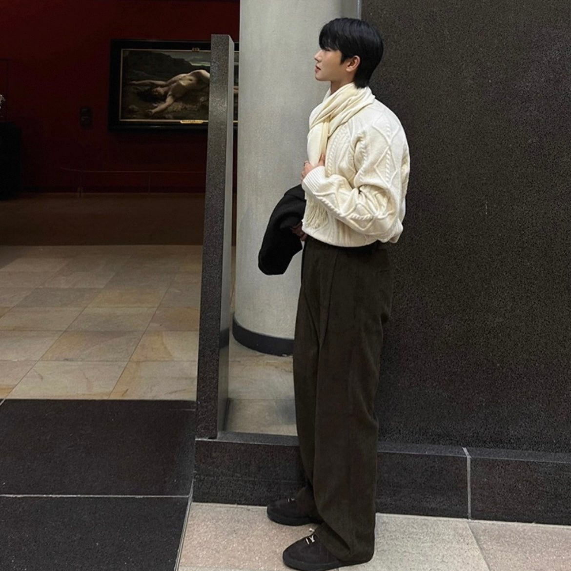 Casual Thick Suit Pants