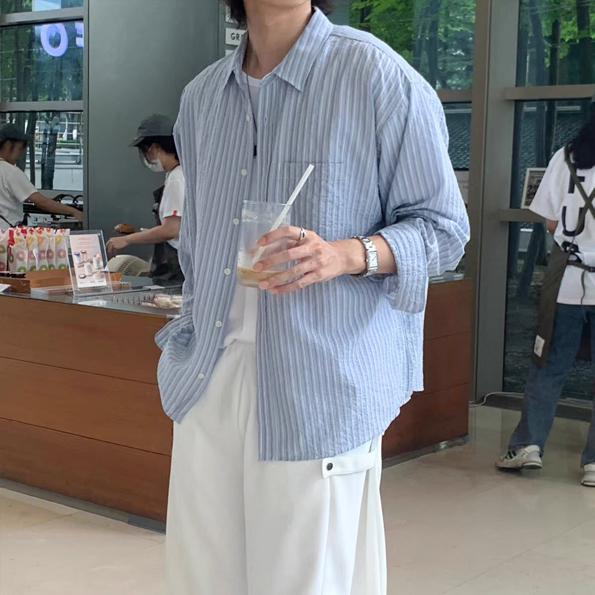 Daily Stripe Relaxed Shirt