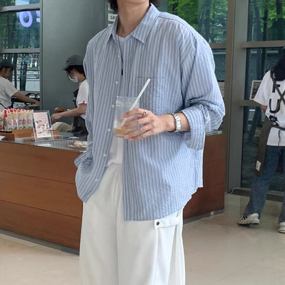 Daily Stripe Relaxed Shirt