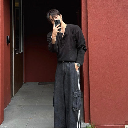 Waffle Long Sleeve T-Shirt
