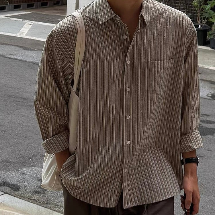 Seersucker Stripe Shirt