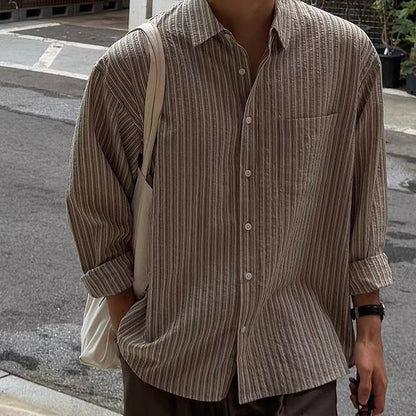 Seersucker Stripe Shirt