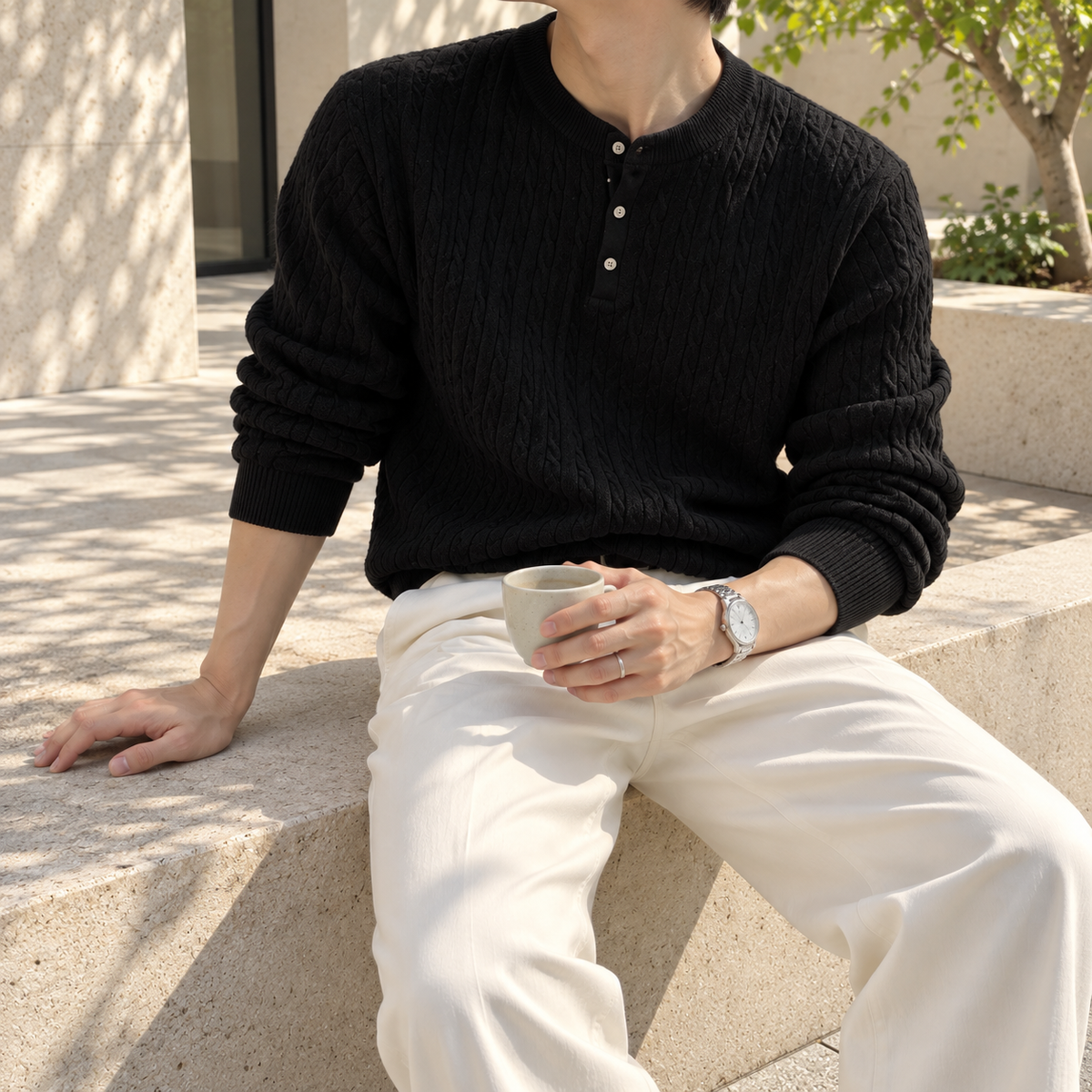 Men's Pullover Knit