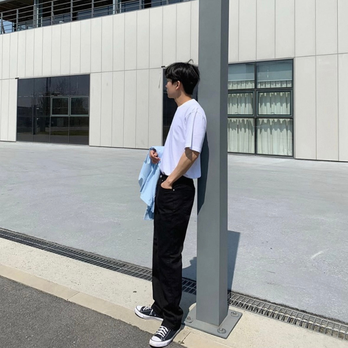 Trendy Loose Work Pants