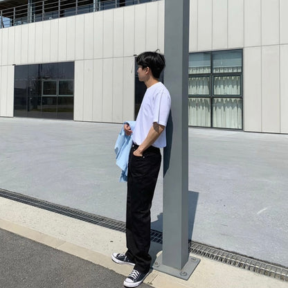 Trendy Loose Work Pants