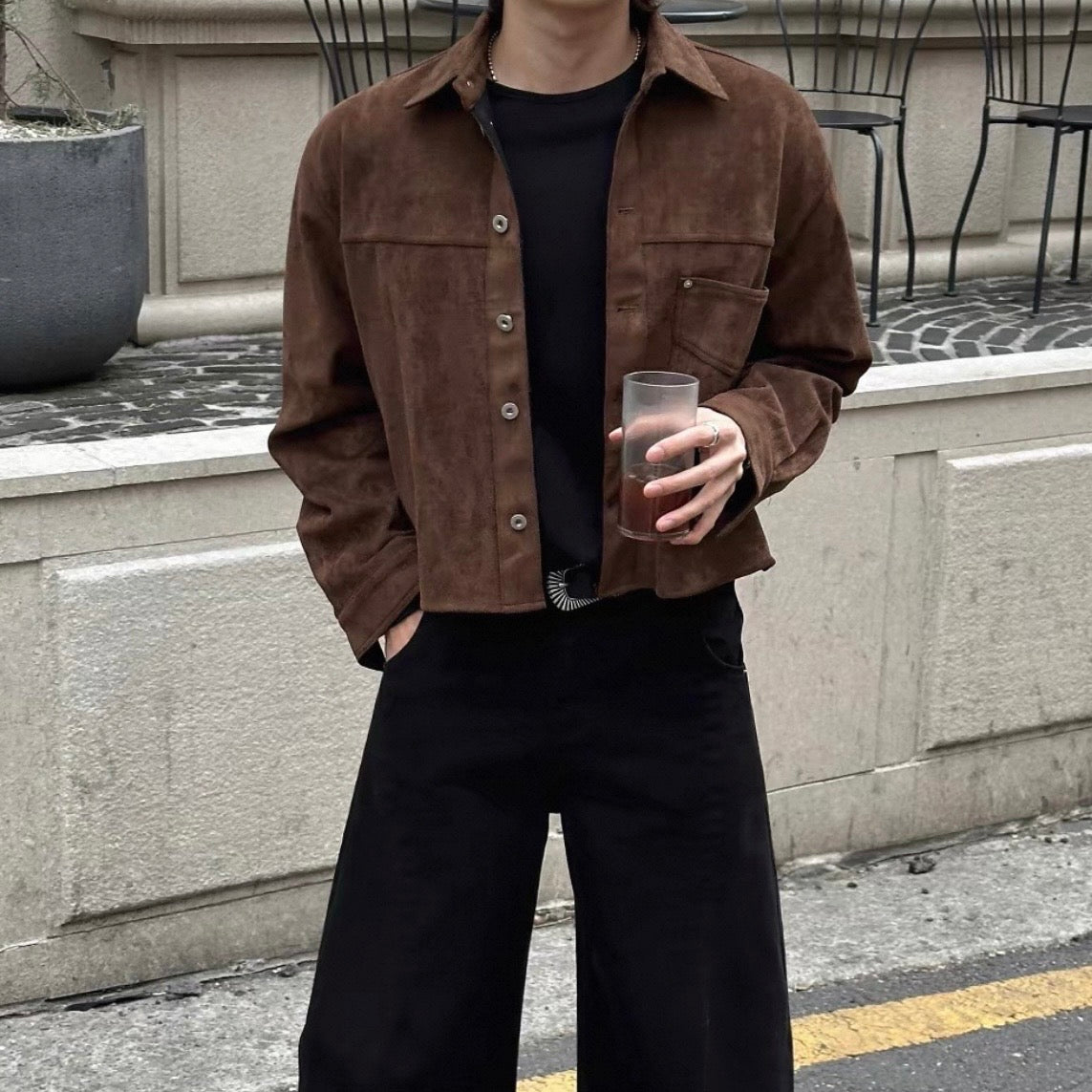 Wide Straight Slacks