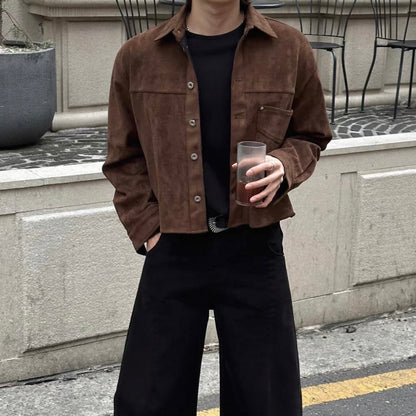 Wide Straight Slacks