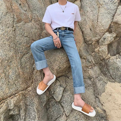 Korean Style Wide-Leg Pants