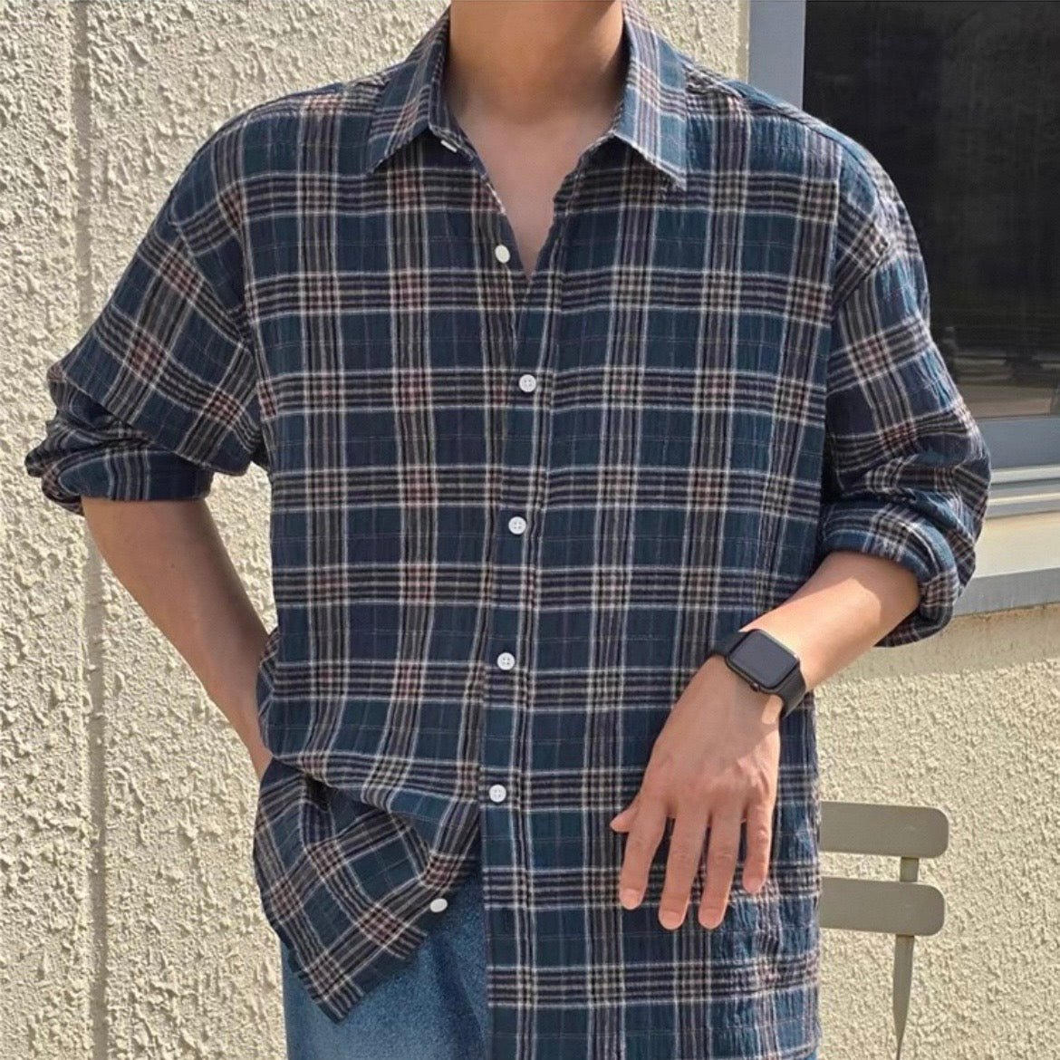 Classic Check Loose Shirt