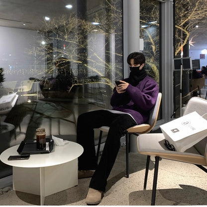 Korean Casual Mohair Sweater