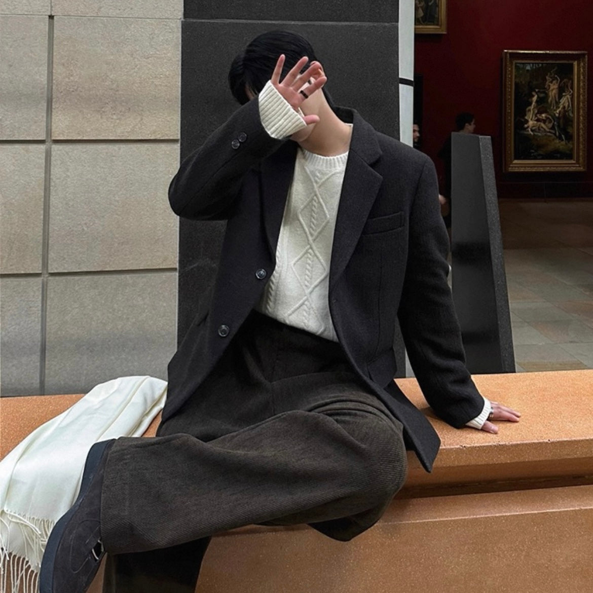 Casual Thick Suit Pants