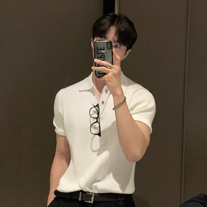 Breezy Stripe Polo