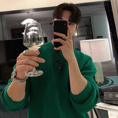 Korean Style Loose Knit Sweater