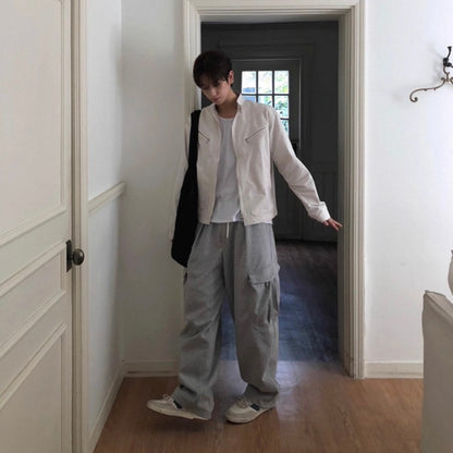 Casual Wide-Leg Pants