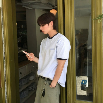 【数量限定】Casual Color Block Tee
