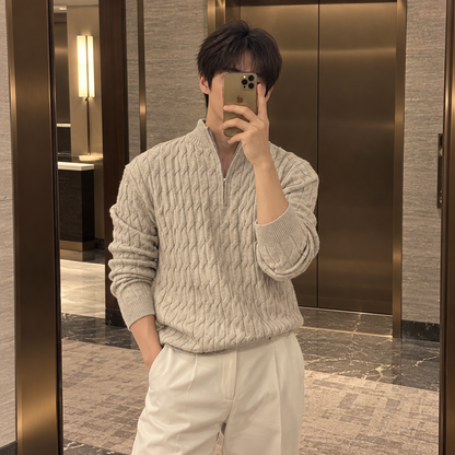 Twist Half Zip