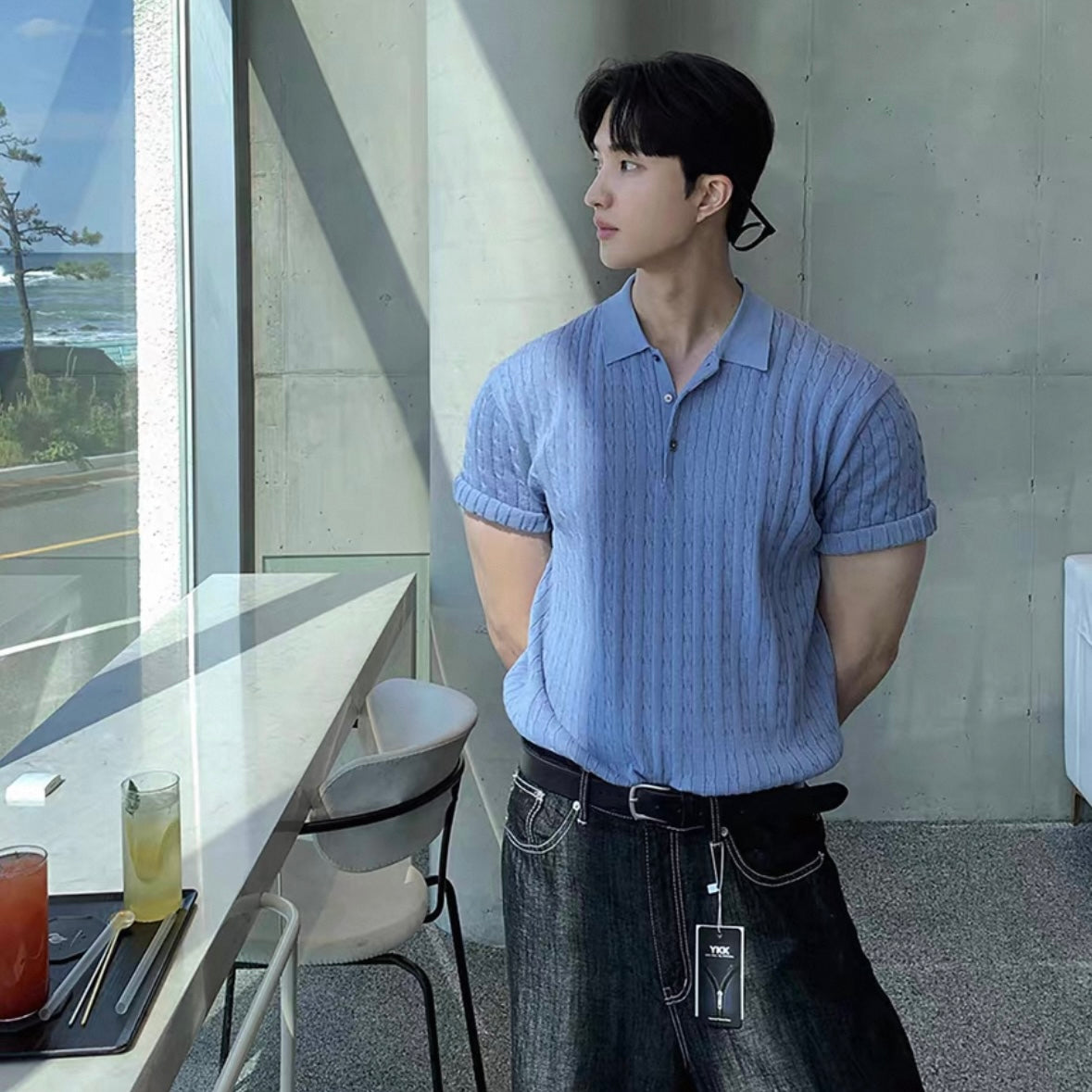 Korean Trend Men's Cool Knit
