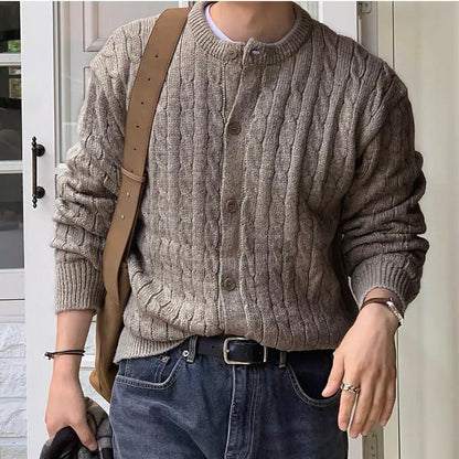 Casual Knit Sweater Coat