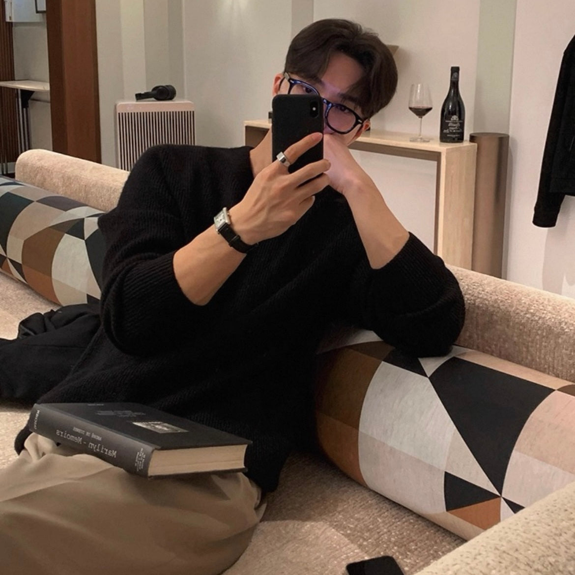 Korean Style Loose Knit Sweater