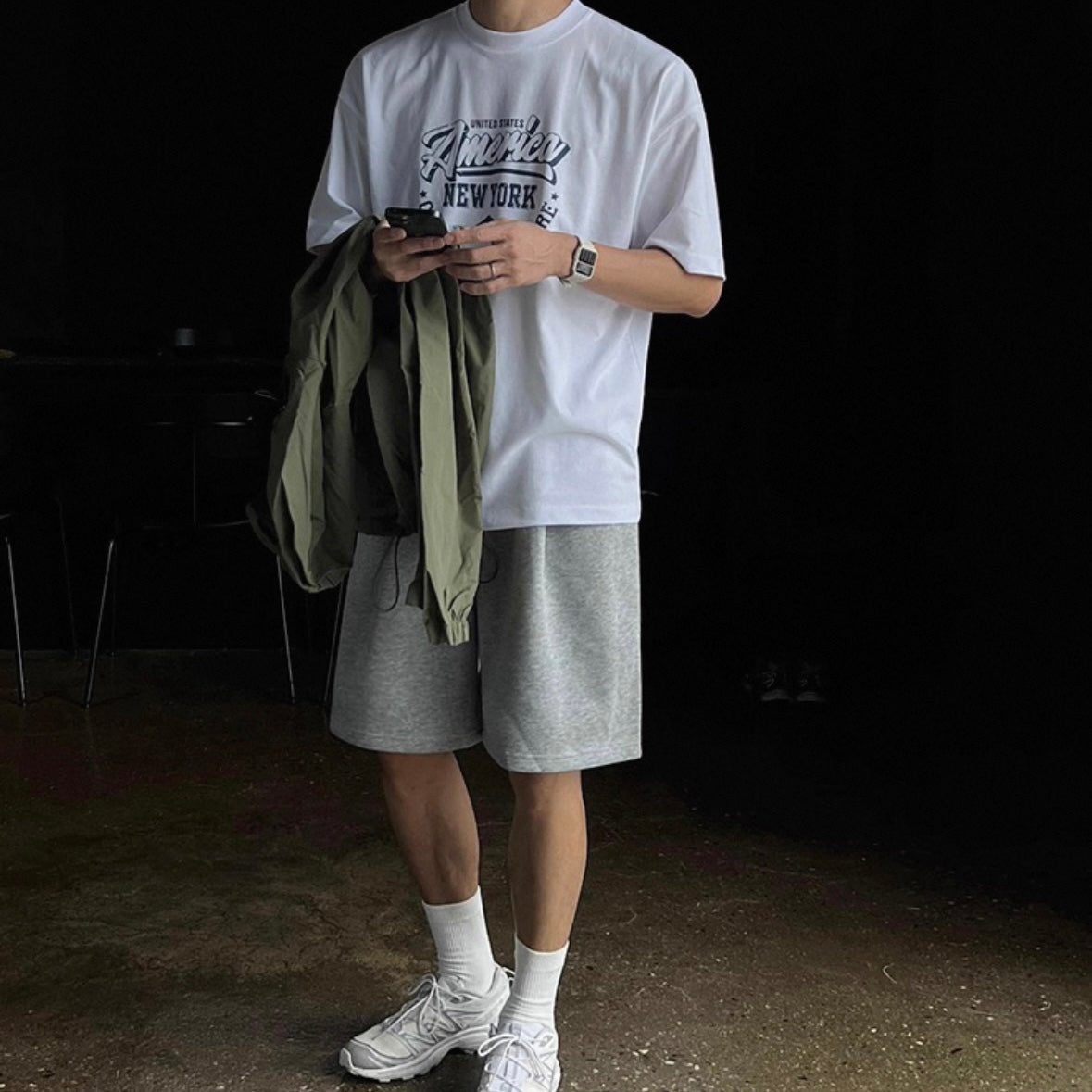 Korean Casual Cotton Shorts