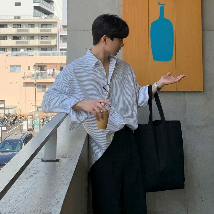 Korean Trend Striped Shirts