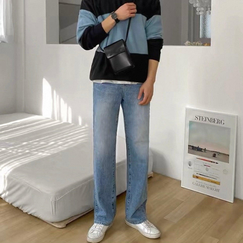 Soft Fade Straight Denim