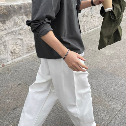 Relaxed Drape Wide Pants