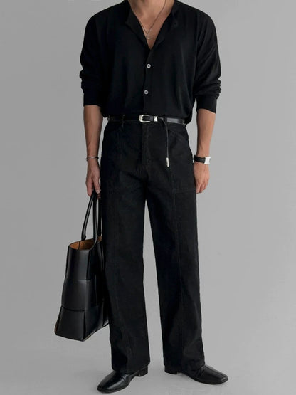 Casual Loose Straight Jeans