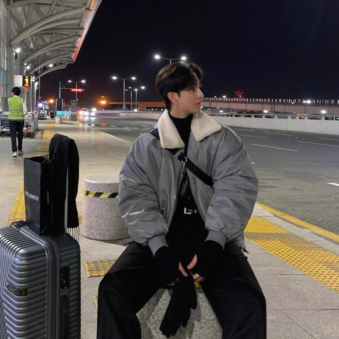 Lambswool Oversized Jacket