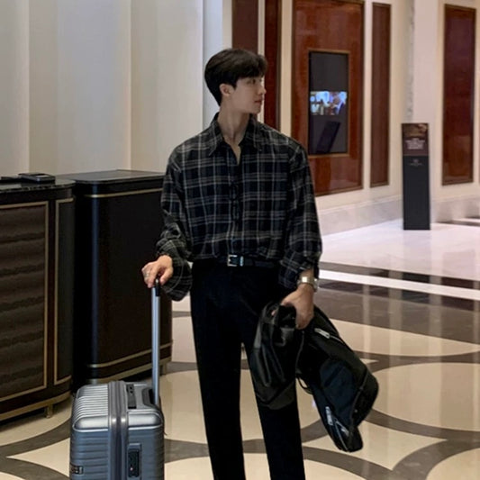 Plaid Long Sleeve Shirt