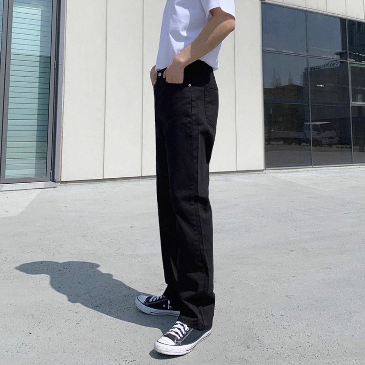 Trendy Loose Work Pants