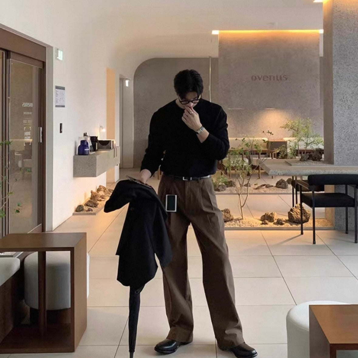 Trendy Loose Drape Pants