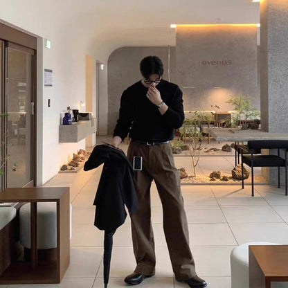 Trendy Loose Drape Pants