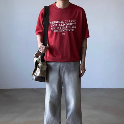 Gangster Style Printed T-Shirt