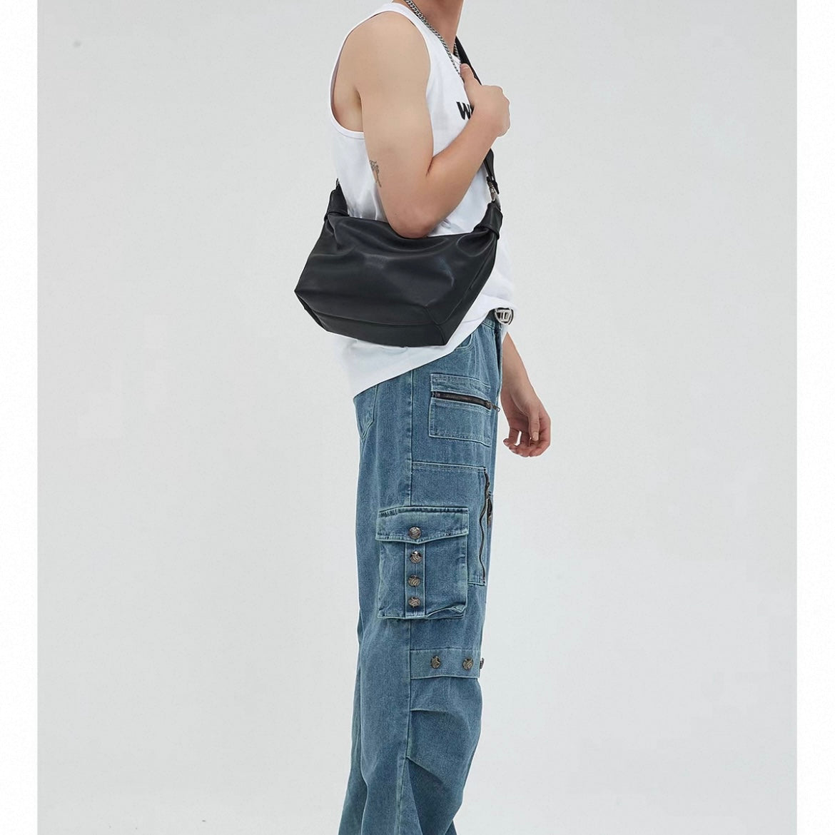 Casual Dumpling Crossbody Bag