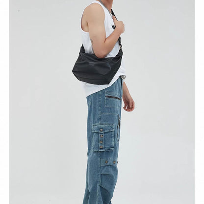 Casual Dumpling Crossbody Bag