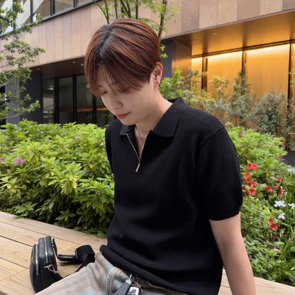 Breezy Knit Short-Sleeve Shirt
