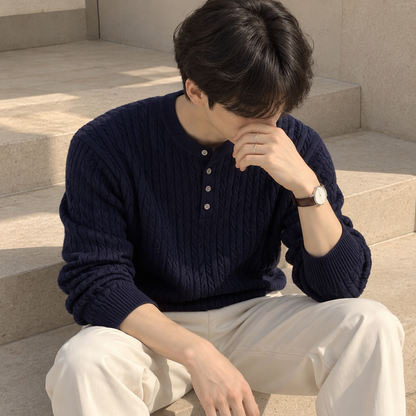 Men's Pullover Knit