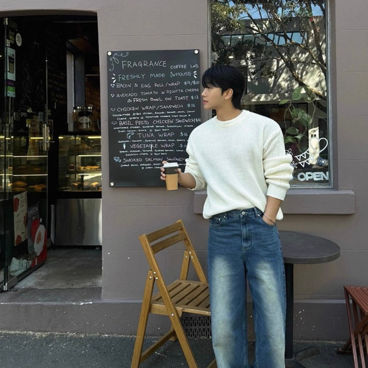 Korean Loose Knit Pullover