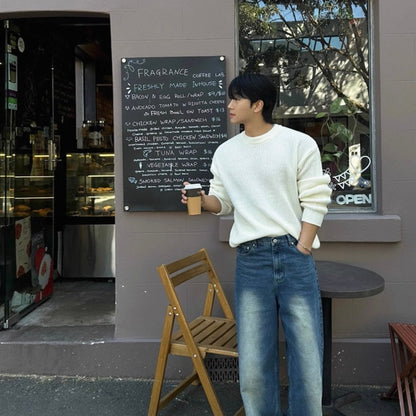 Korean Loose Knit Pullover