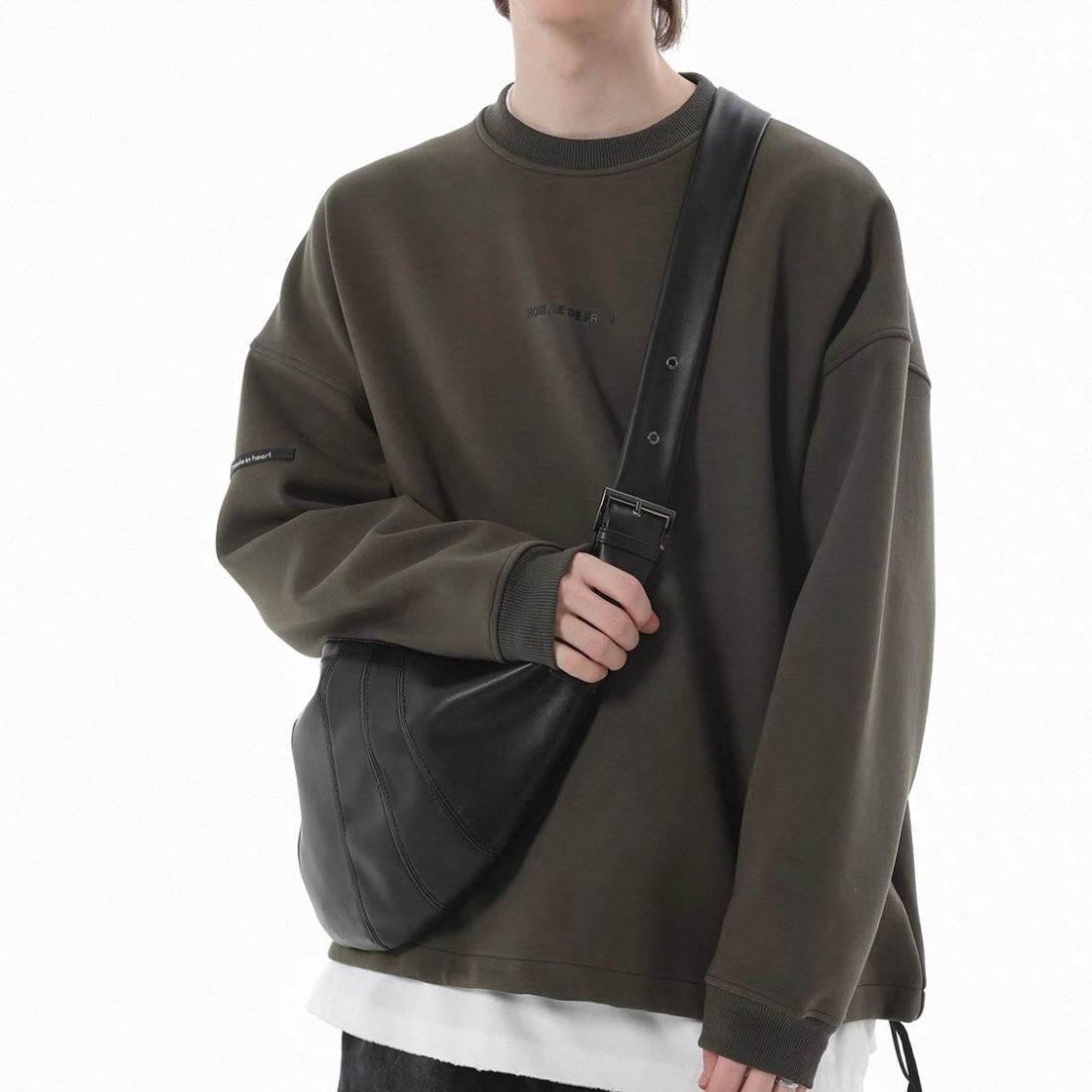 Chic Crossbody Croissant Bag