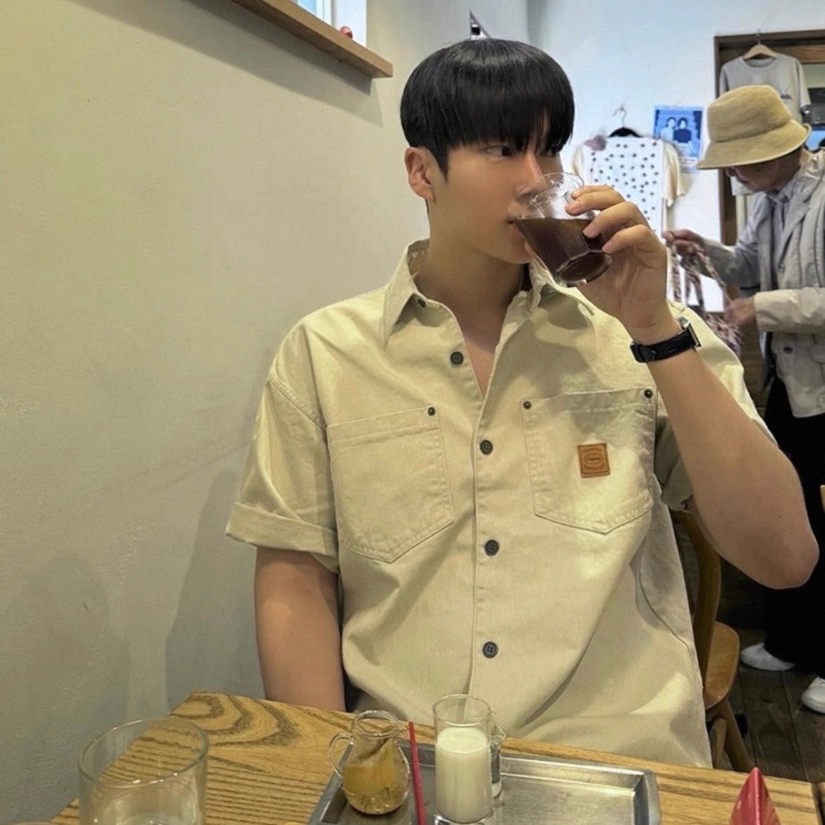 Casual Summer Short-Sleeve Shirt