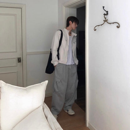 Casual Wide-Leg Pants