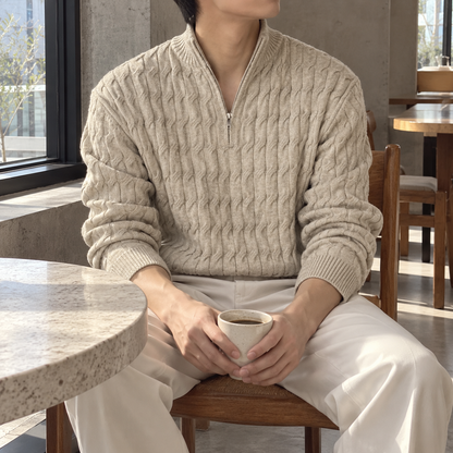 Twist Half Zip