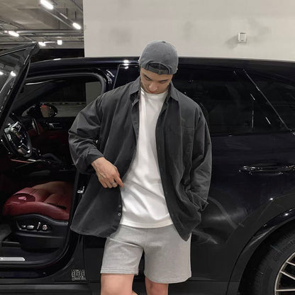 Casual Trendy Pointed Collar Shirt